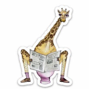 Giraffe Sticker